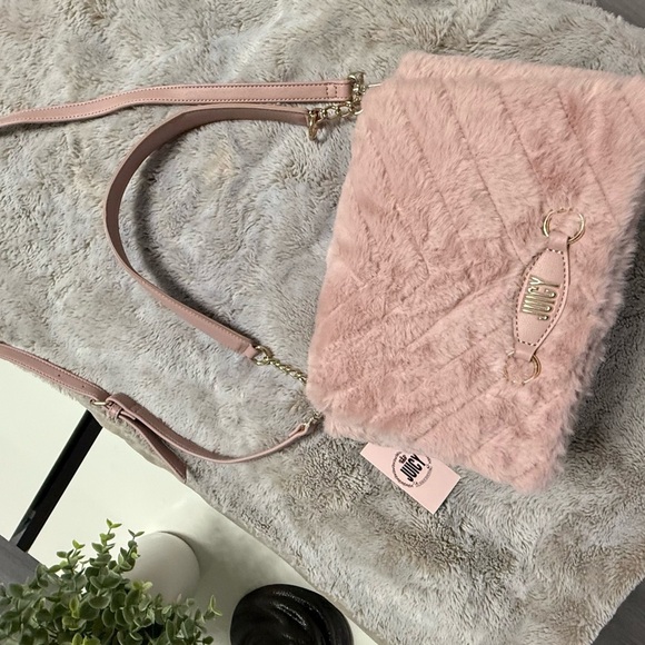 NEW Juicy Couture Blush Quilted Crossbody Bag - Picture 10 of 12